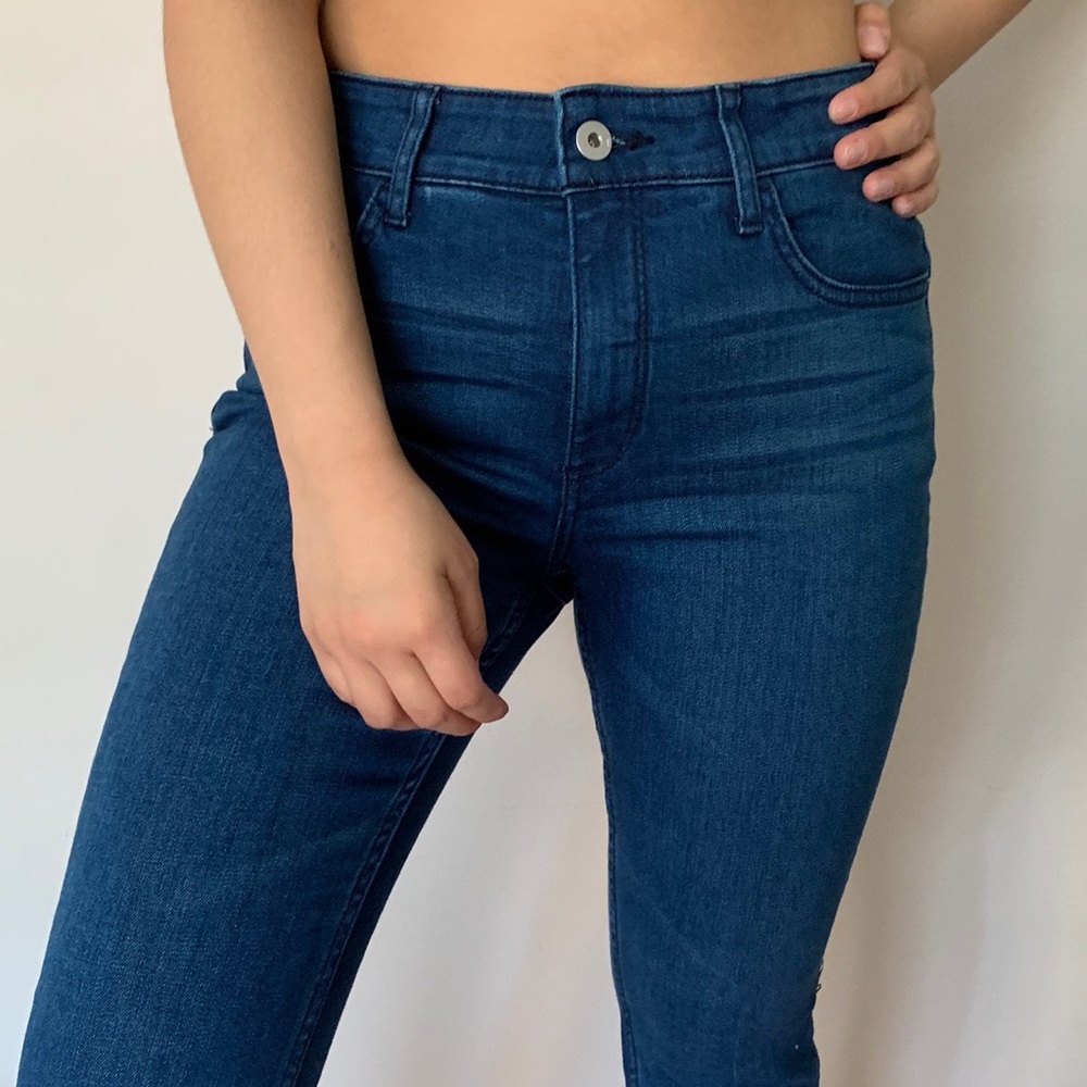 Anthropology Hi-Rise Kick Flare Jeans